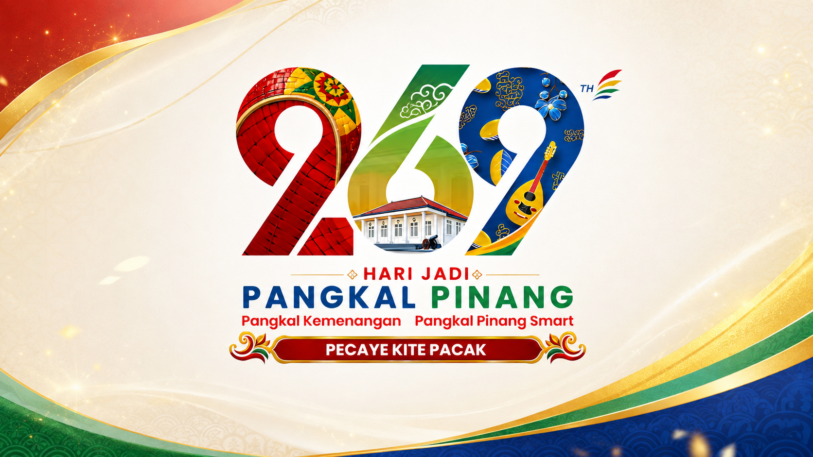 Filosofi Logo Hari Jadi ke-269 Kota Pangkal Pinang