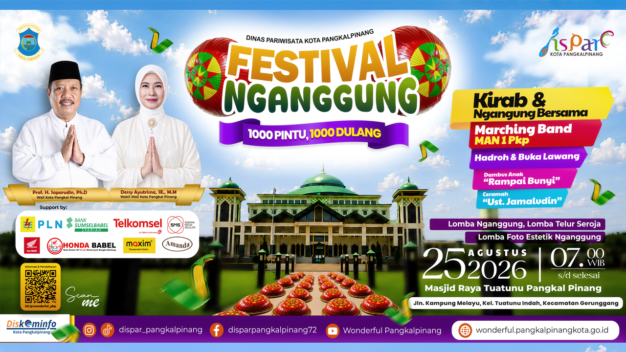 Festival Nganggung 2026 "1000 Pintu, 1000 Dulang"