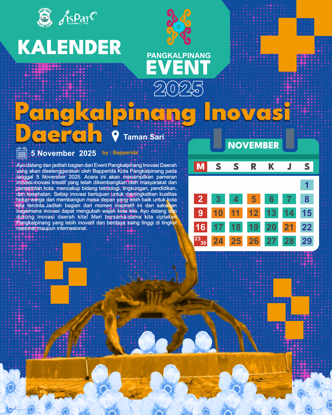 Event Pangkalpinang Innovasi Daerah (Taman Sari)