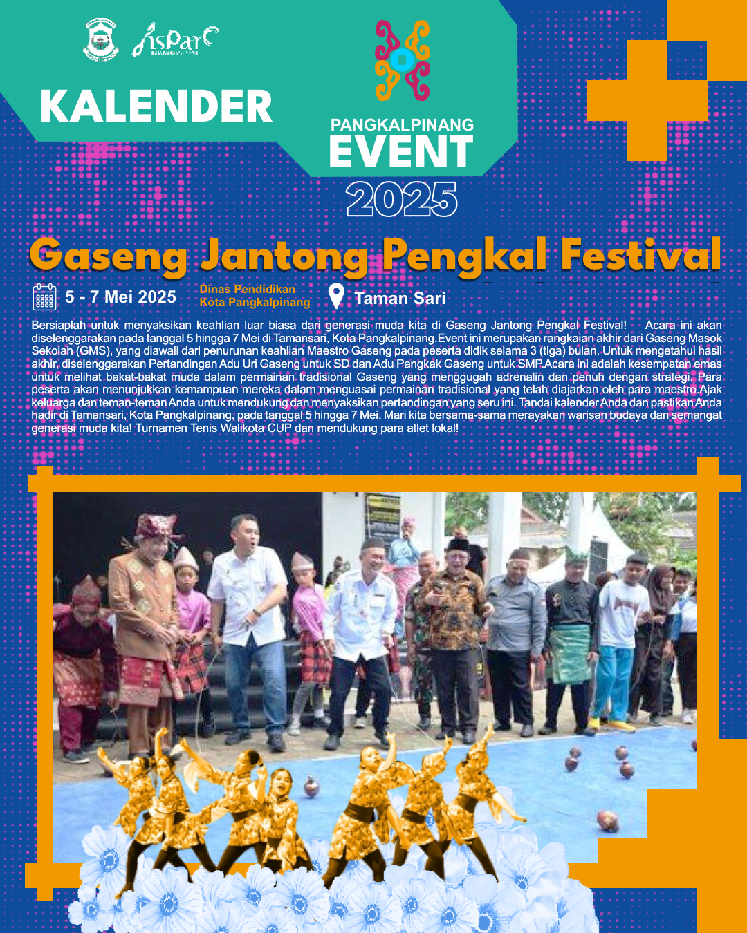 Festival Gaseng Jantong Pengkal Festival (Taman